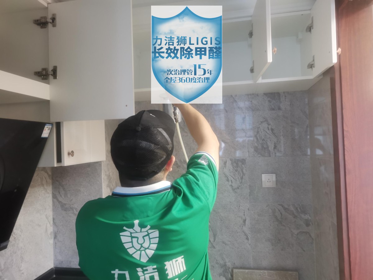 碧桂园锦熙府110平新房国标除甲醛治理案例施工实拍3