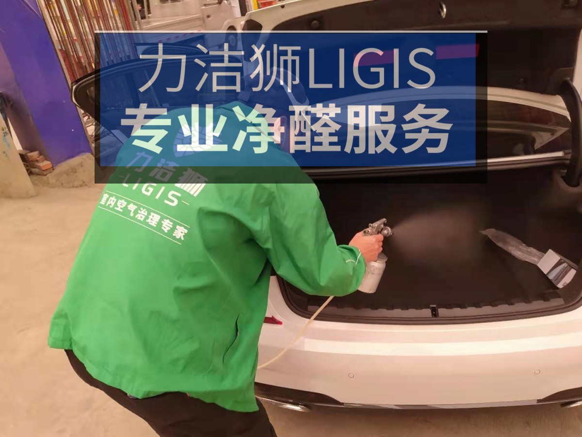 私家车内饰除甲醛除异味治理案例施工实拍4