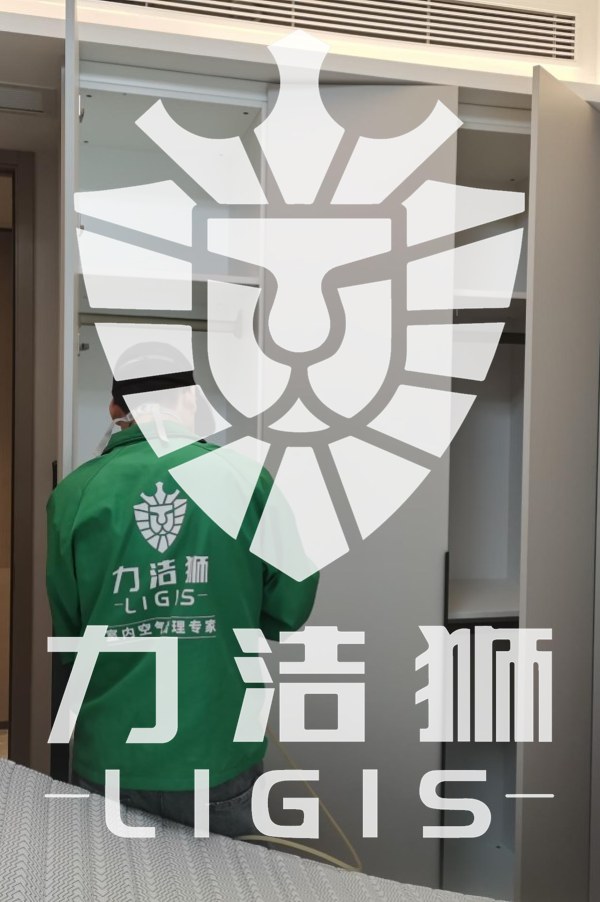 万科君逸130平新房母婴级除甲醛治理案例施工实拍4